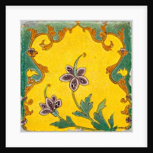 Glazed Tiles. India, Mughal period, 17th century by Unknown
