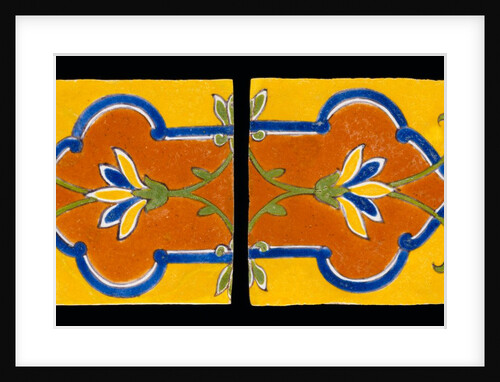 Glazed Tiles. India, Mughal period, 17th century by Anonymous