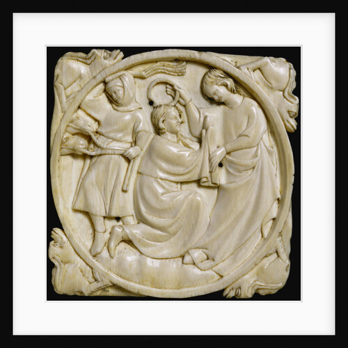 A Lady Crowning her Lover. Paris, France, early 14th century by Unknown