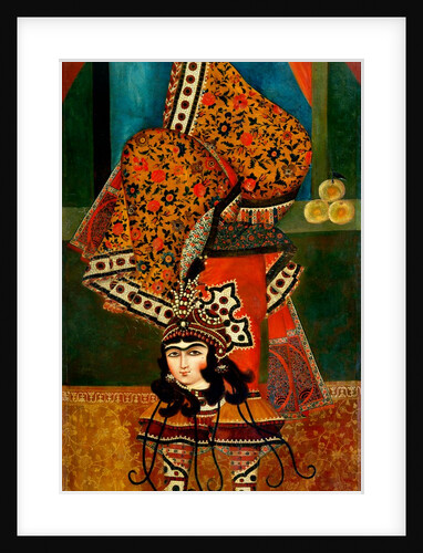 Dancer Performing Acrobatics. Iran, 19th century by Unknown