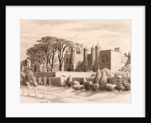 Melford Hall, Long Melford by Stanley Roy Badmin