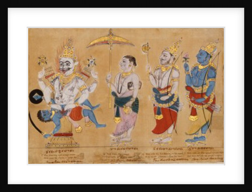 The Dasavatara of the Hindu God by Unknown