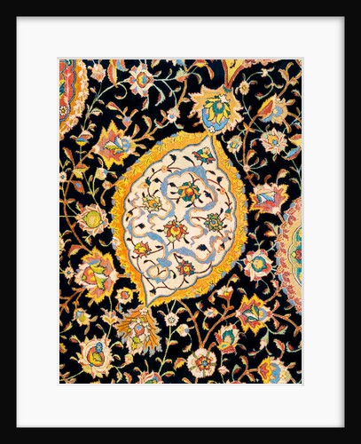 The Ardabil Carpet, detail. Iran, mid-16th century by Anonymous