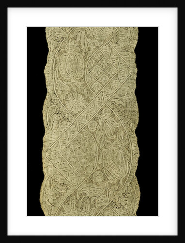 Lace lappet by Unknown