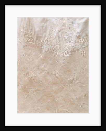 Quilted linen Robe by Unknown