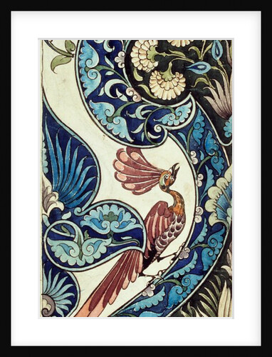 Tile design by William Frend De Morgan