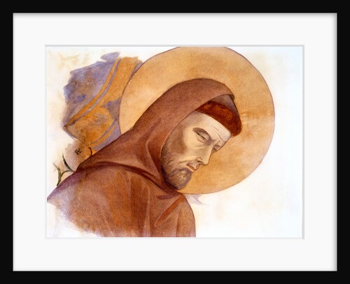 The Head of St Francis by Edward Kaiser
