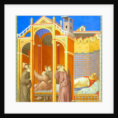 Friar Sees St Francis Ascending by Edward Kaiser
