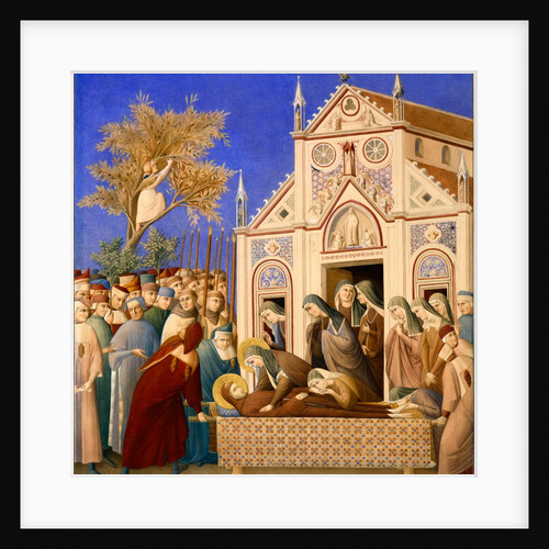 The Body of St Francis met by Santa Chiara by Edward Kaiser