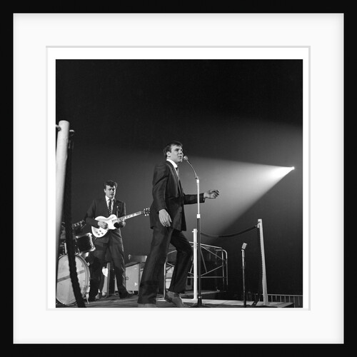 Marty Wilde performing at Wembley by Harry Hammond
