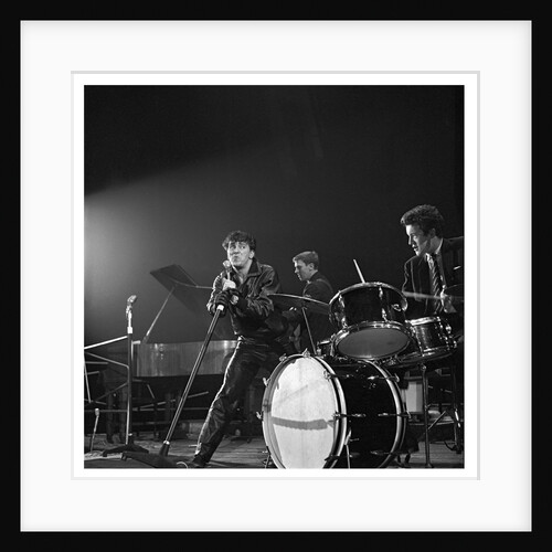 Gene Vincent at Wembley by Harry Hammond