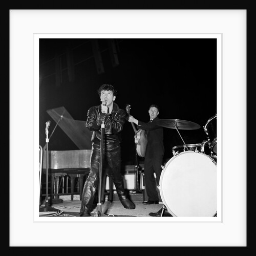 Gene Vincent at Wembley by Harry Hammond