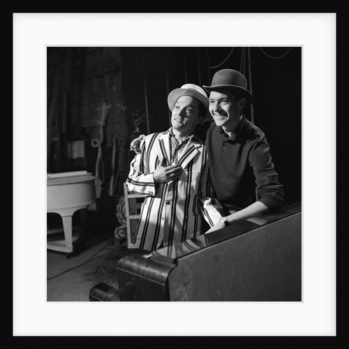 Dickie Valentine with Jack Parnell by Harry Hammond