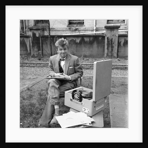 Tommy Steele preparing for the BBC Radio Show by Harry Hammond