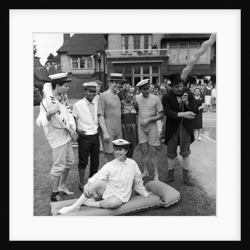 Beach party at Dorothy Squires' house by Harry Hammond