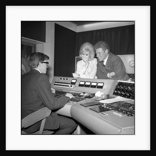 Dusty Springfield at Philip Records by Harry Hammond