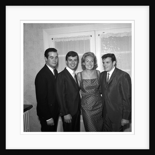 Del Shannon with Dion and Vera Lynn by Harry Hammond