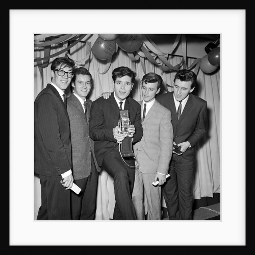 The Shadows with Cliff Richard by Harry Hammond
