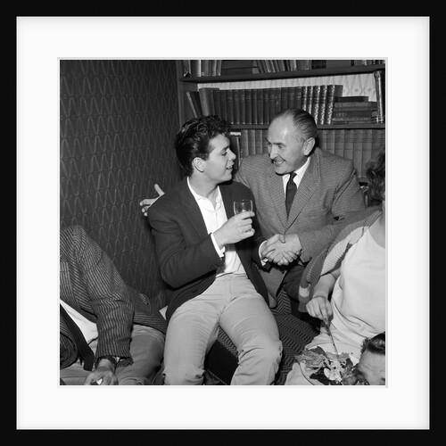 Cliff Richard having a drink by Harry Hammond