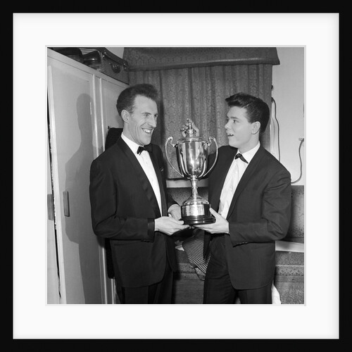 Cliff Richard with Bruce Forsyth by Harry Hammond