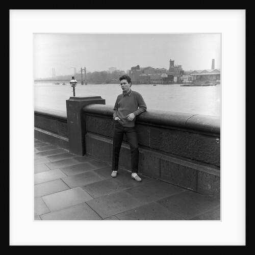 Cliff Richard by the Thames in Chelsea by Harry Hammond
