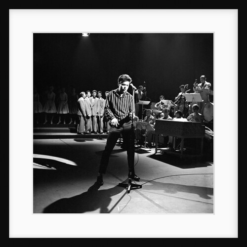 Cliff Richard on stage by Harry Hammond
