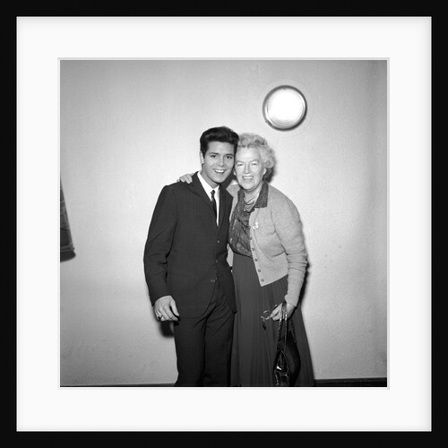 Cliff Richard with Gracie Fields by Harry Hammond