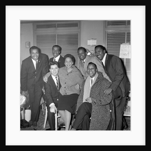 Cliff Richard with The Platters by Harry Hammond