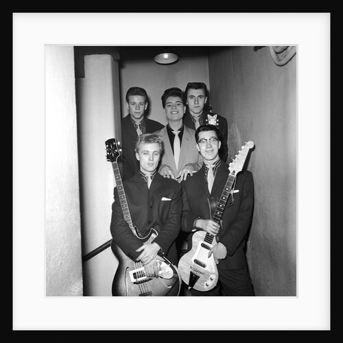 Cliff Richard with the Drifters by Harry Hammond