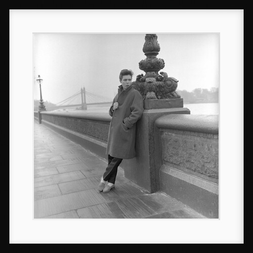 Cliff Richard by the Thames in Chelsea by Harry Hammond