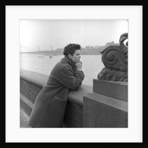 Cliff Richard looking out onto the river by Harry Hammond