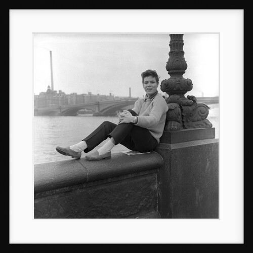 Cliff Richard by the Thames at Chelsea by Harry Hammond