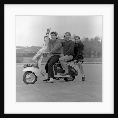 Cliff Richard with Ray Mackender and an unknown man by Harry Hammond