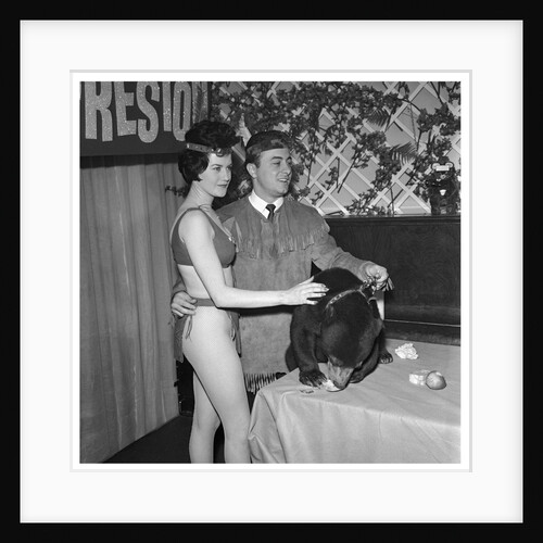 Johnny Preston with an unknown woman by Harry Hammond