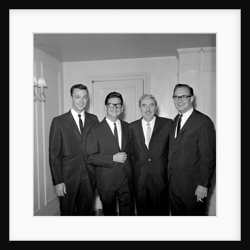 Roy Orbison and Wesley Rose by Harry Hammond