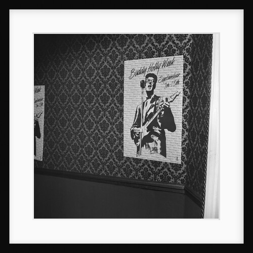 Buddy Holly Week poster by Harry Hammond