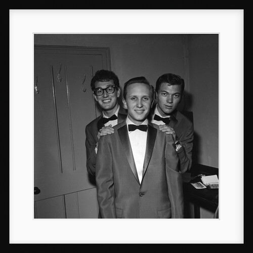 Buddy Holly with The Crickets by Harry Hammond
