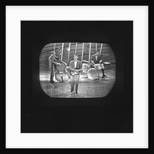 Buddy Holly on the Sunday Night at the Palladium TV show by Harry Hammond