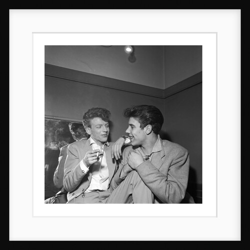 Colin Hicks and Marty Wilde by Harry Hammond