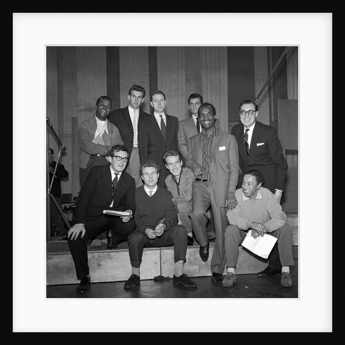 Jack Good, Vince Eager, John Barry and The Cutters by Harry Hammond