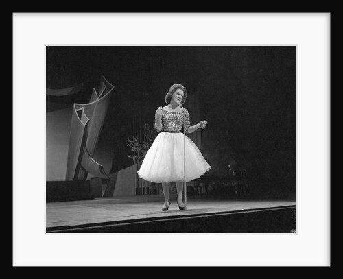 Connie Francis at the Prince of Wales Theatre by Harry Hammond