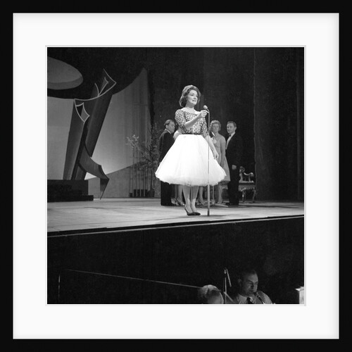Connie Francis at the Prince of Wales Theatre by Harry Hammond