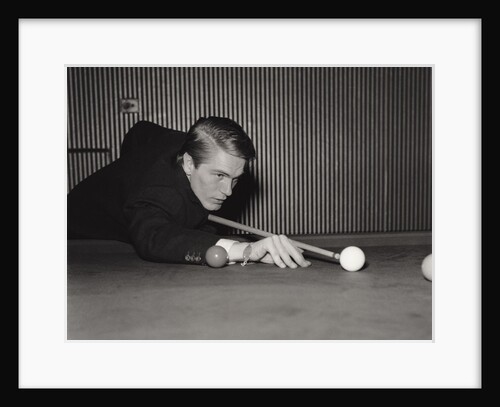 Adam Faith at home in Esher by Harry Hammond