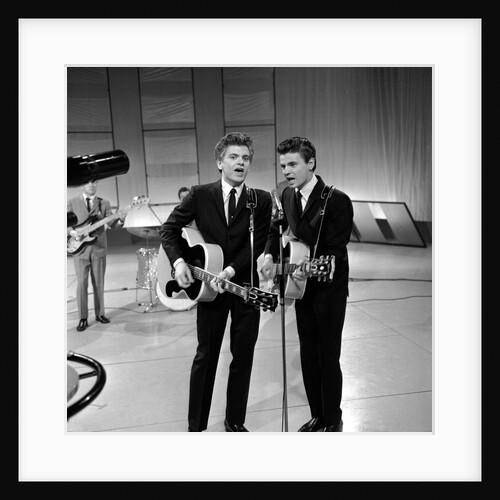 Everly Brothers on the Alma Cogan TV Show, backed by The Crickets by Harry Hammond