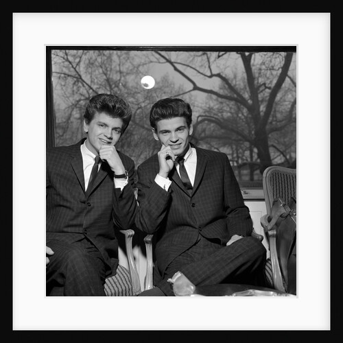 Everly Brothers at the Savoy Hotel by Harry Hammond