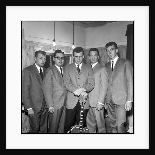 Duane Eddy with his backing group by Harry Hammond