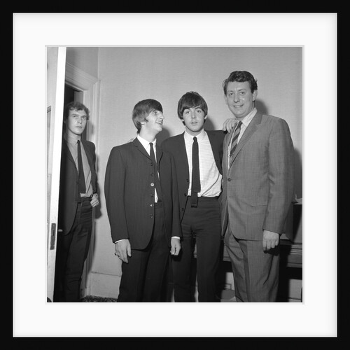 The Beatles at Radio Luxembourg by Harry Hammond