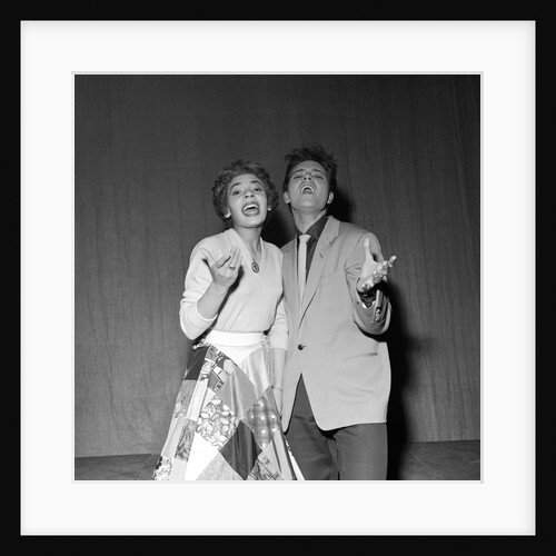Cliff Richard and Shirley Bassey by Harry Hammond