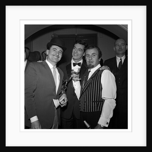 Kenny Ball with Frankie Vaughan and Acker Bilk by Harry Hammond