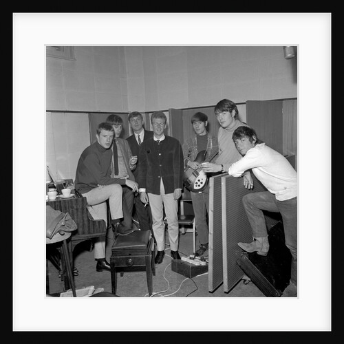 The Animals recording with Eric Burdon by Harry Hammond